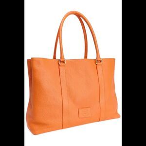 Terrida The Colorful Leather Tote Bag Orange